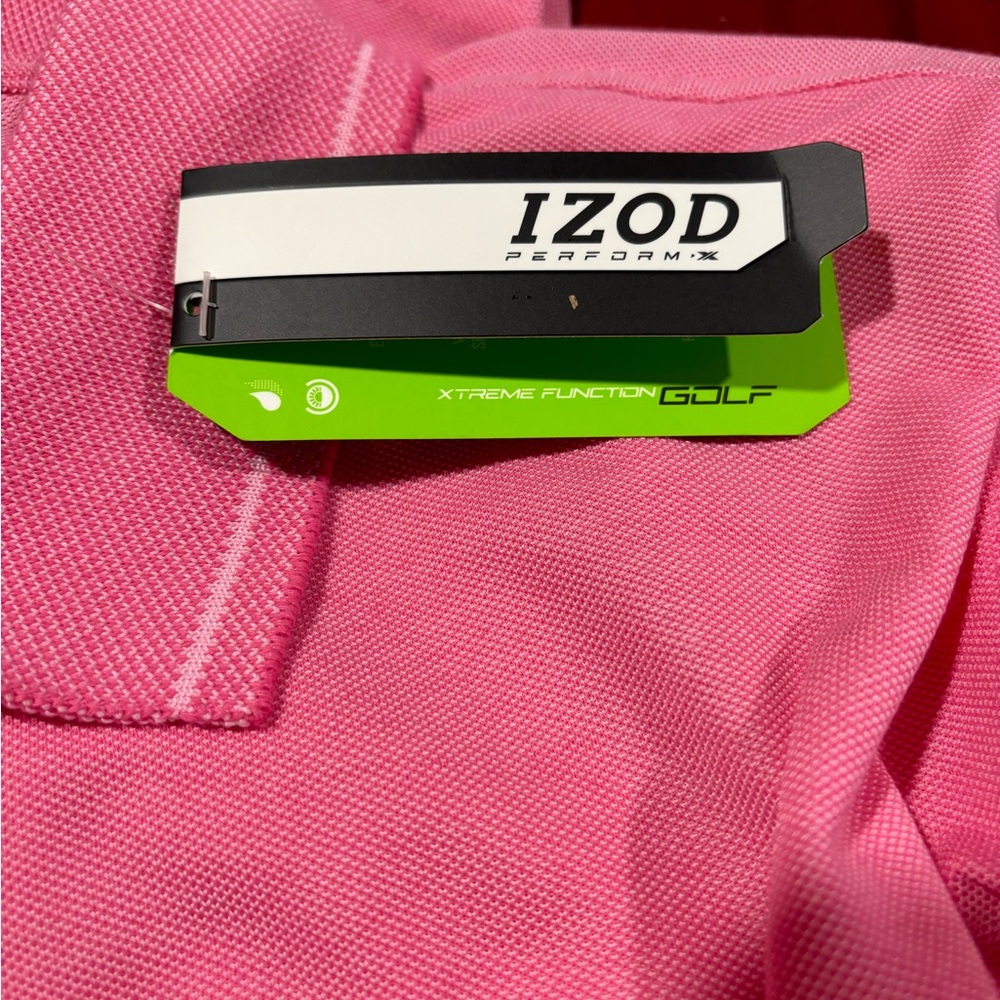 💞NWT💞 Men’s Izod Performance Golf Polo Shirt Size Large L - Picture 4 of 5